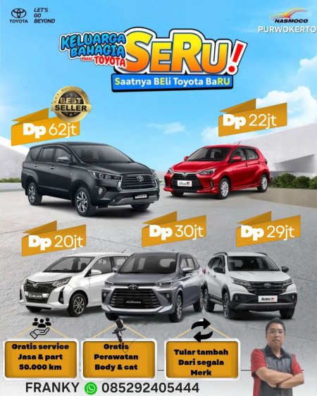 Promo Toyota Kebumen Terbaru - Promo Toyota Kebumen