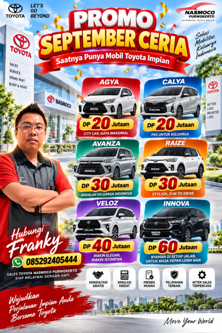 Promo Toyota Kebumen Terbaru - Promo Toyota Kebumen 2026