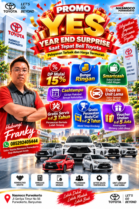 Promo Nasmoco  - Promo Toyota Kebumen 2026